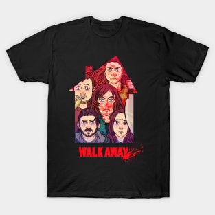 Walk Away - Illustrated Artwork T-Shirt